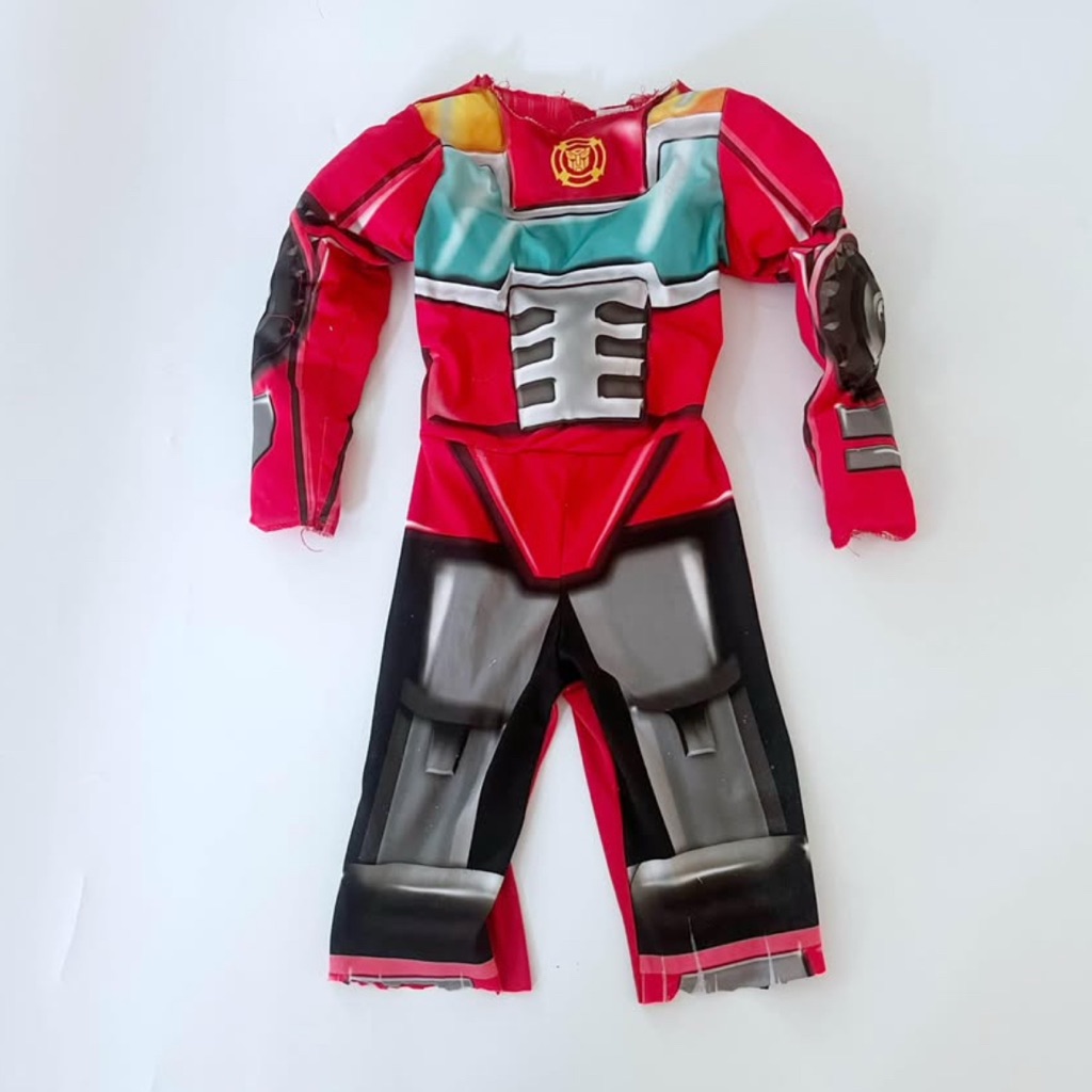 Heatwave  Transformers Rescue Bots Costume Size 4